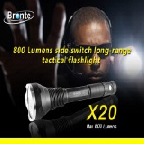 Super bright hunting LED flashlight X20