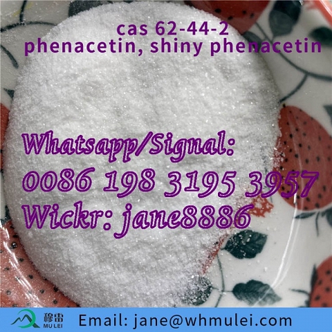 China Cheapest  with 99% Purity Fenacetin/Phenacetina Shiny Powder 62 44 2 from china manufacturer