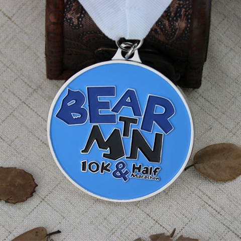 Custom Race Medals for 10k and Half Marathon