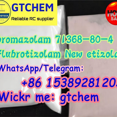 Strong bromazolam Cas 71368-80-4 powder China wholesaler WAPP:+8615389281203