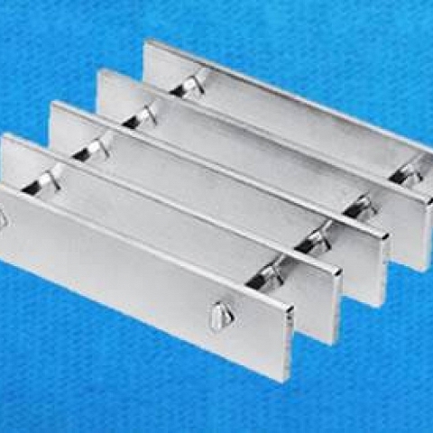 Swage-locked Grating - Aluminum Permanent Structure