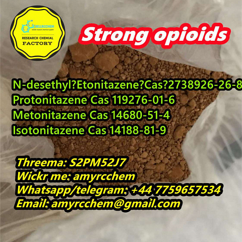 Buy N-desethyl Etonitazene Cas 2738926-26-8 Protonitazene Metonitazene  supplier WAPP: +44 775965753