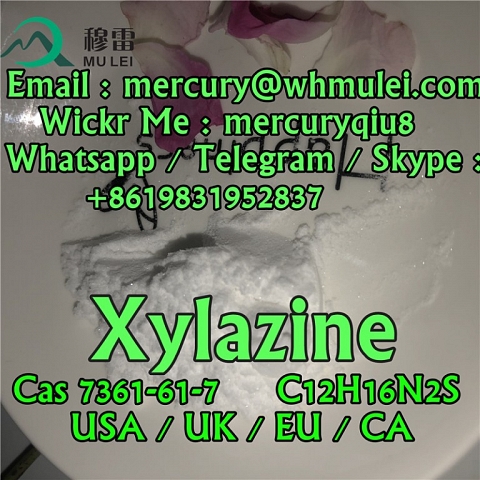 research chemical supplier xylazine hcl powder xylazine raw powder xylazine hydrochloride steroid po