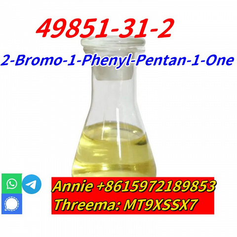 Hot sale CAS 49851-31-2 2-Bromo-1-Phenyl-Pentan-1-One factory price shipping fast and safety