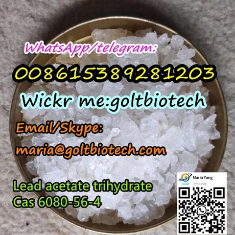 Lead acetate trihydrate Cas 6080-56-4 for sale best price WhatsApp:+8615389281203