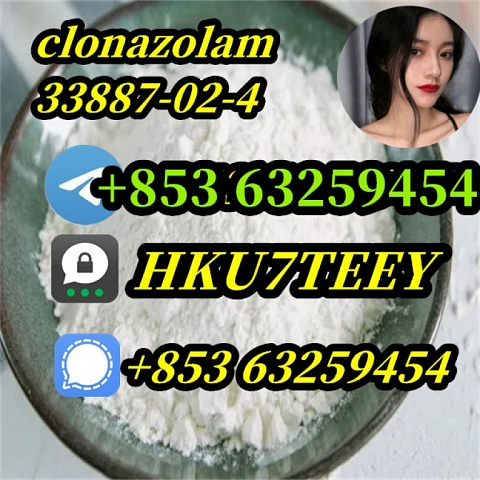 Clonazolam,33887-02-4,Delivery guaranteed(+853 63259454)