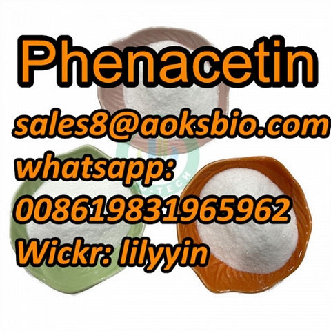 Own Factory Stock phenacetin Cas No.: 62-44-2, 94-09-7, 137-58-6, 94-24-6, 110-63-4,