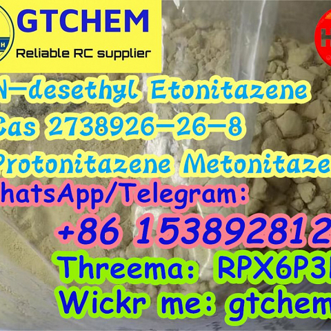 N-desethyl Etonitazene Cas 2738926-26-8 powder Buy Protonitazene Metonitazene China supplier Wickr m