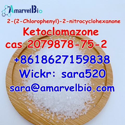 +8618627159838 2-(2-Chlorophenyl)-2-nitrocyclohexanone CAS 2079878-75-2