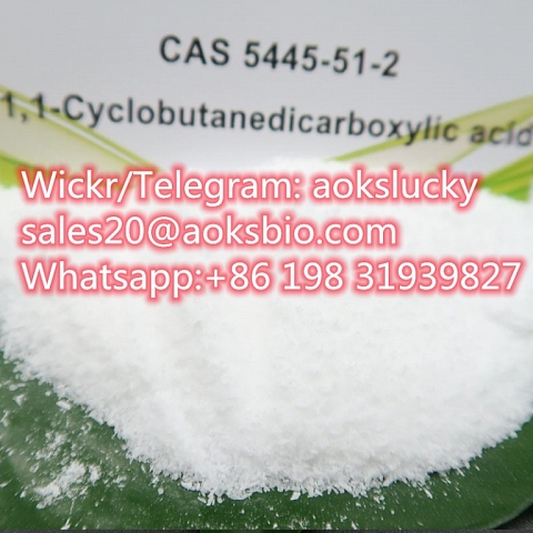 Supply 1, 1-Cyclobutanedicarboxylic Acid CAS 5445-51-2 High Purity Powder China Supplier Raw Materia