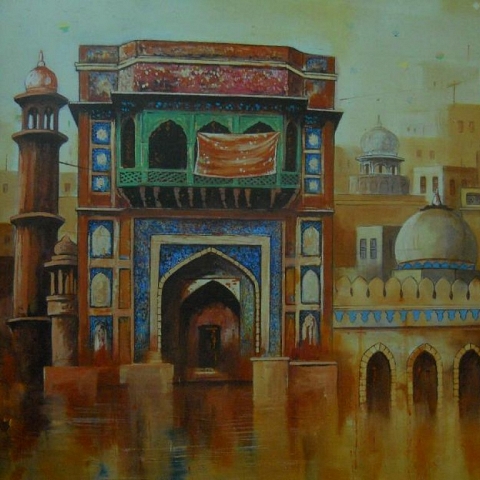 Old Lahore Paintings at 