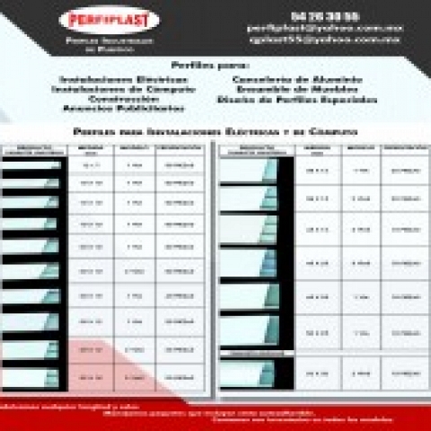 Fabricamos canaleta según sus necesidades