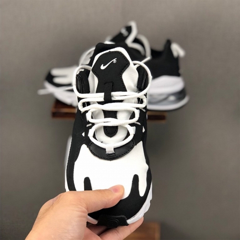 Nike Air Max 270 React in Black For Women/Men nike shoes with arch support