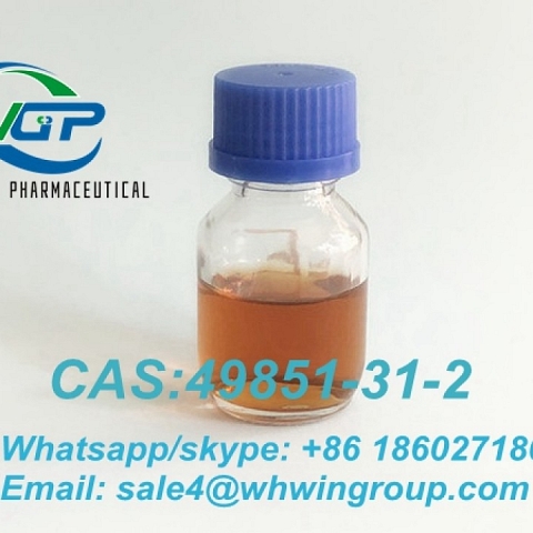 China Factory Supply Liquid 2-Bromo-1-Phenyl-Pentan-1-One CAS 49851-31-2 with High Quality