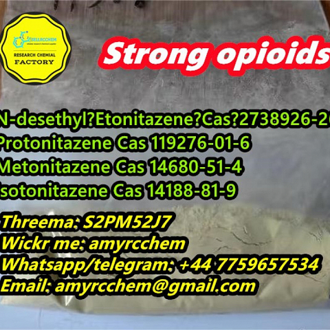 Buy N-desethyl Etonitazene Cas 2738926-26-8 Protonitazene Metonitazene  supplier WAPP: +44 775965753