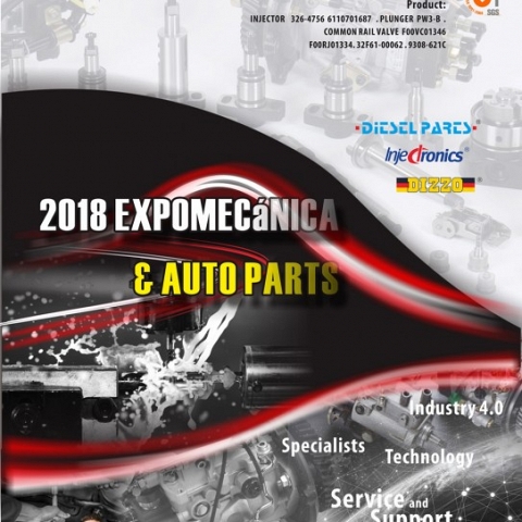 INVITATION FOR EXPOMECANICA & AUTOPARTES 2018