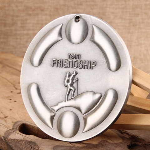 3D Team Friendship Custom Medals