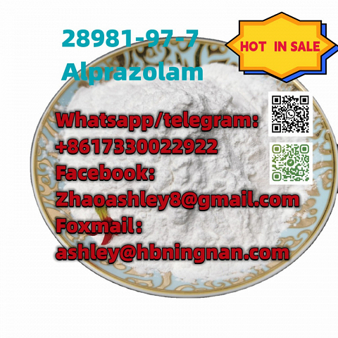 cas 28981-97-7  Alprazolam superior quality Pharmaceutical intermediate