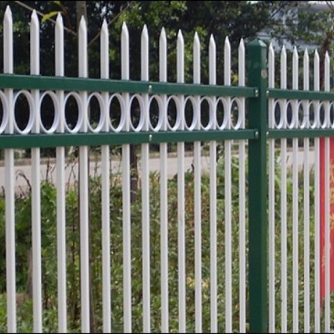 Single Pointed Palisade Fence