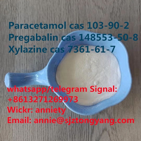 whatsapp: +8615383992253 Paracetamol cas 103-90-2 Pregabalin cas 148553-50-8 Xylazine cas 7361-61-7