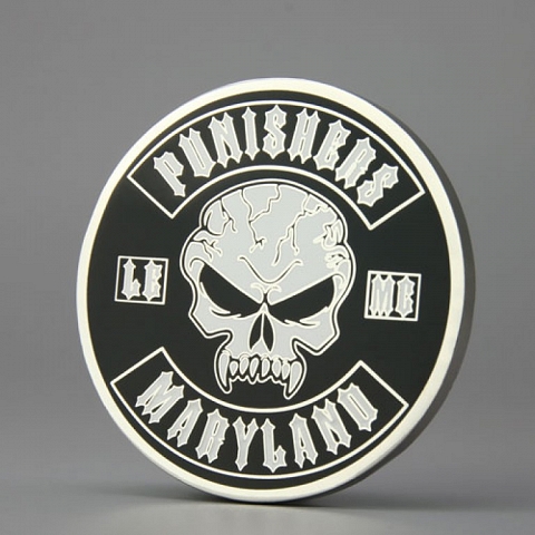 Challenge Coins | Punishers LEMC Maryland Cheap Challenge Coins 