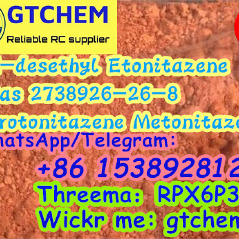 Synthetic opio N-desethyl Etonitazene Cas 2738926-26-8