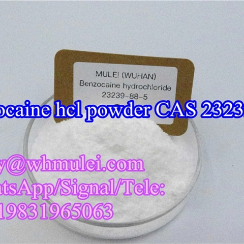 Pass UK Benzocaine hcl Powder CAS 23239-88-5 Local anesthetics drugs China Factory Direct Supply