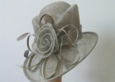 all kinds of hats, caps, fascinators and handbags