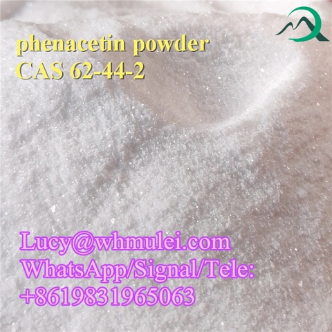 Local Anesthetic Drug Shiny Phenacetin Powder Supplier CAS 62-44-2 With Safety Shipping