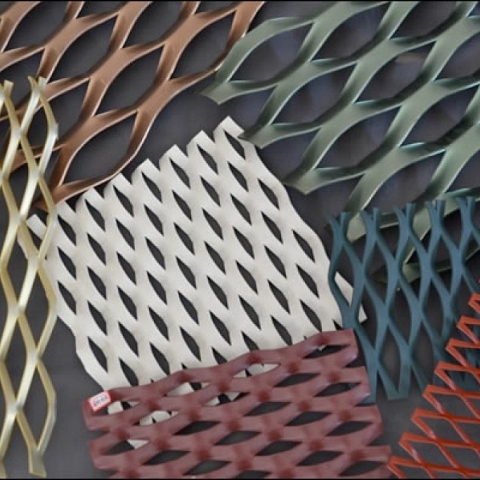 Decorative Patterns Expanded Mesh