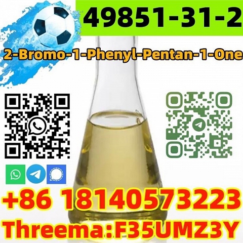 Buy Top Quality cas 49851-31-2 2-Bromo-1-Phenyl-Pentan-1-One EU warehouse 