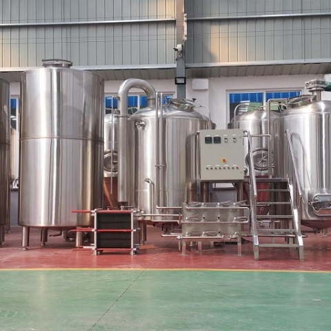 90 Bbl Stainless Steel Brewhouse System