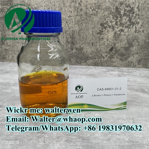 Buy Cas no.: 49851-31-2  Name : 2-bromo-1-phenyl-1-pentanone wickr:walterwen