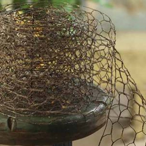 Chicken Wire Ribbon Used for Crafts