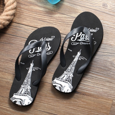 custom logo flip flops