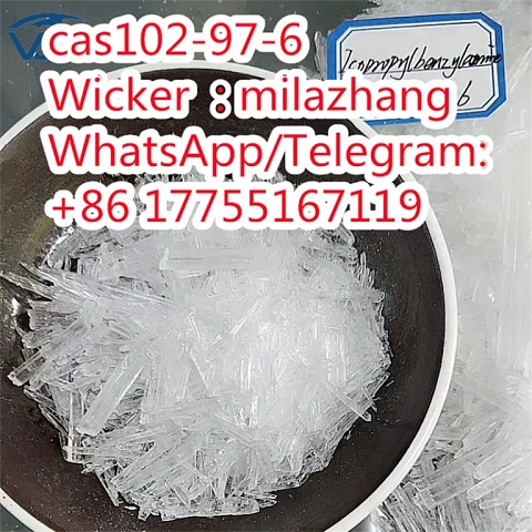 Low Price Big Crystals/Solid Benzylisopropylamine CAS 102-97-6 with Fast Delivery