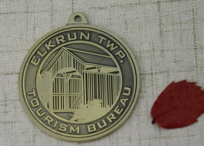 Tourism Bureau Custom Medals