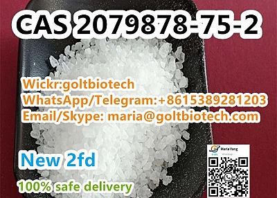 New 2 fdck crystal Cas 2079878-75-2 supplier 100% safe delivery Wickr:goltbiotech