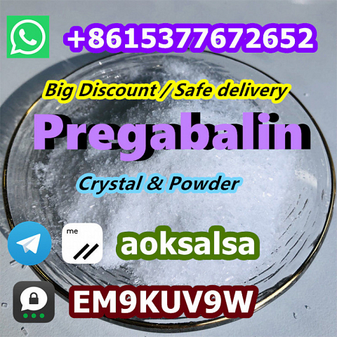 Pure pregabalin crystal cas 148553-50-8 large crystal pregabalin best price