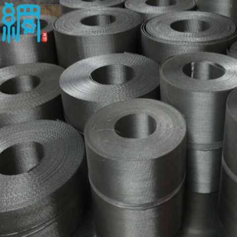 REVERSE DUTCH WEAVE WIRE CLOTH USED IN RIBBON STYLE CONTINUOUS SCREEN CHANGERS