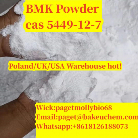 75% yield rate white powder cas 5449-12-7 new bmk powder / strong bmk 