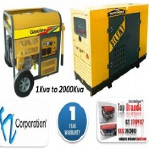 Power Generators 1kva to 12.5kva and 15kva to 2000kva 