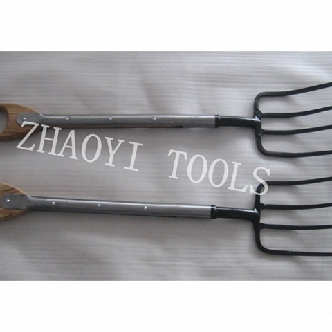 one leader maker in forging spading garden digging hay forks prong pitchforks  