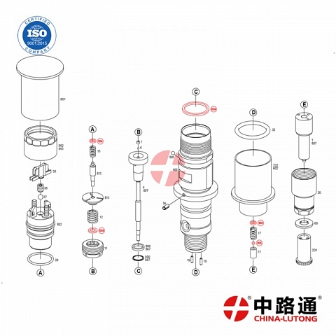 Common Rail Injector Assembly  0 445 120 289 dodge common rail injector