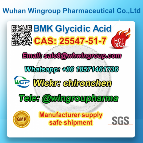 NEW 25547-51-7 BMK Glycidic Acid WA+86 18571461736