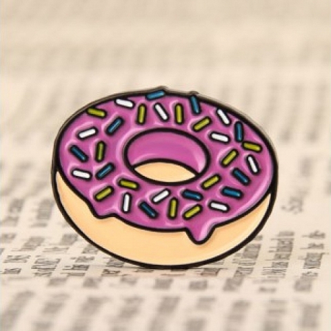 Doughnut Lapel Pins from GS-JJ 