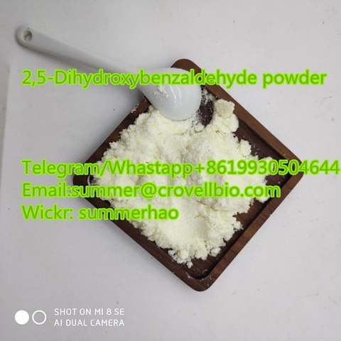 2,5-Dihydroxybenzaldehyde powder supplier factory in China with safe shipping  Telegram/Whastapp+861