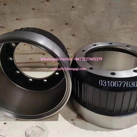 hot OEM 0310677630  0310667290  by BPW High Quality Heavy Duty Truck brake drums  wechat +86 1522760