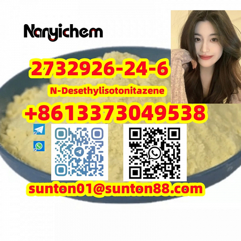 2732926-24-6            N-Desethylisotonitazene  2732926-24-6            N-Desethylisotonitazene