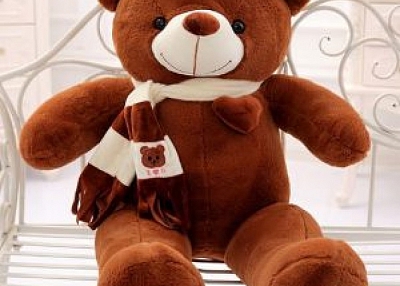 luxury rose teddy bear